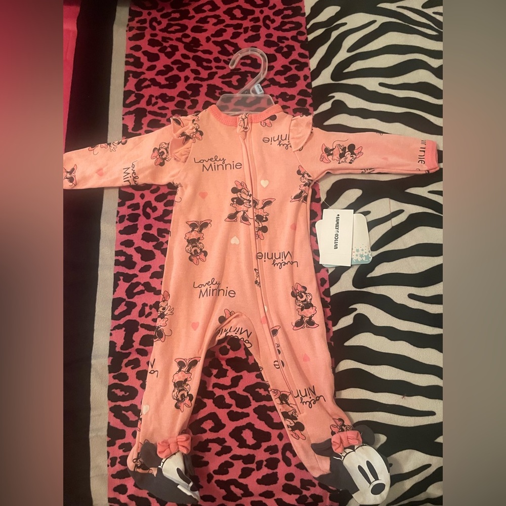 MINNIE NB PINK SLEEPNPLAY 0/3M